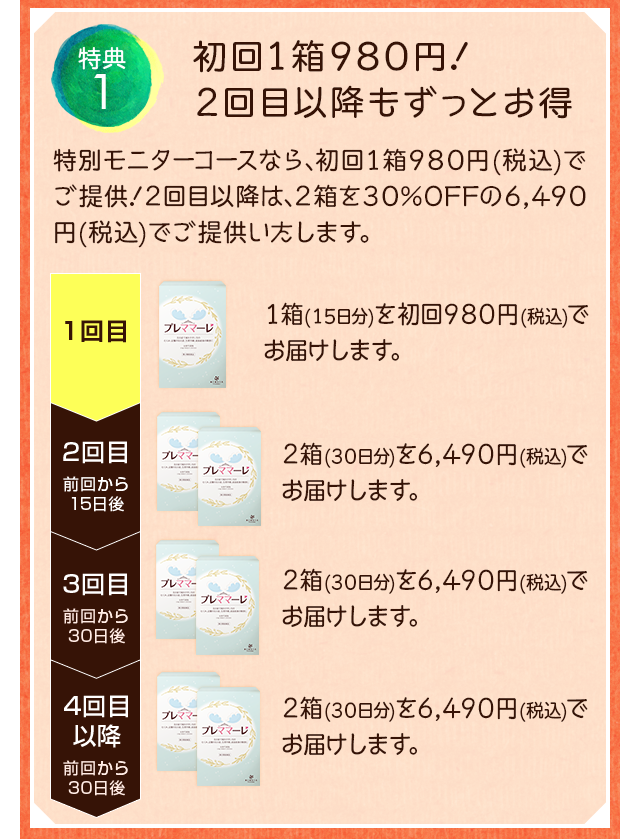 初回1箱980円